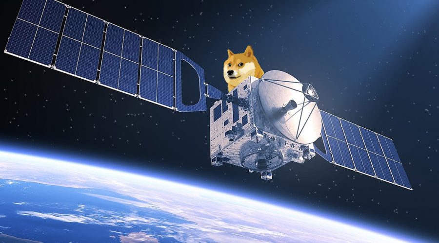 Satelit Doge Elon Musk Dogecoin