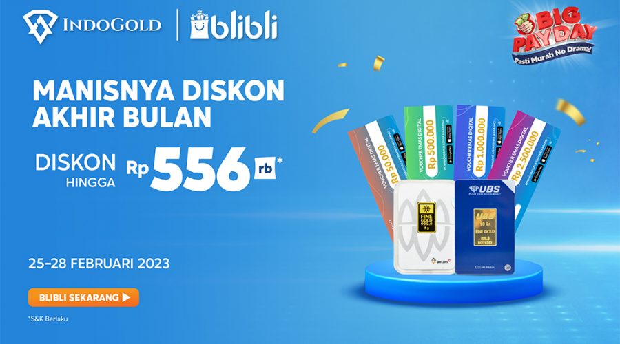 Newsletter blibli BigPayDay Voucher Digital Februari 2023