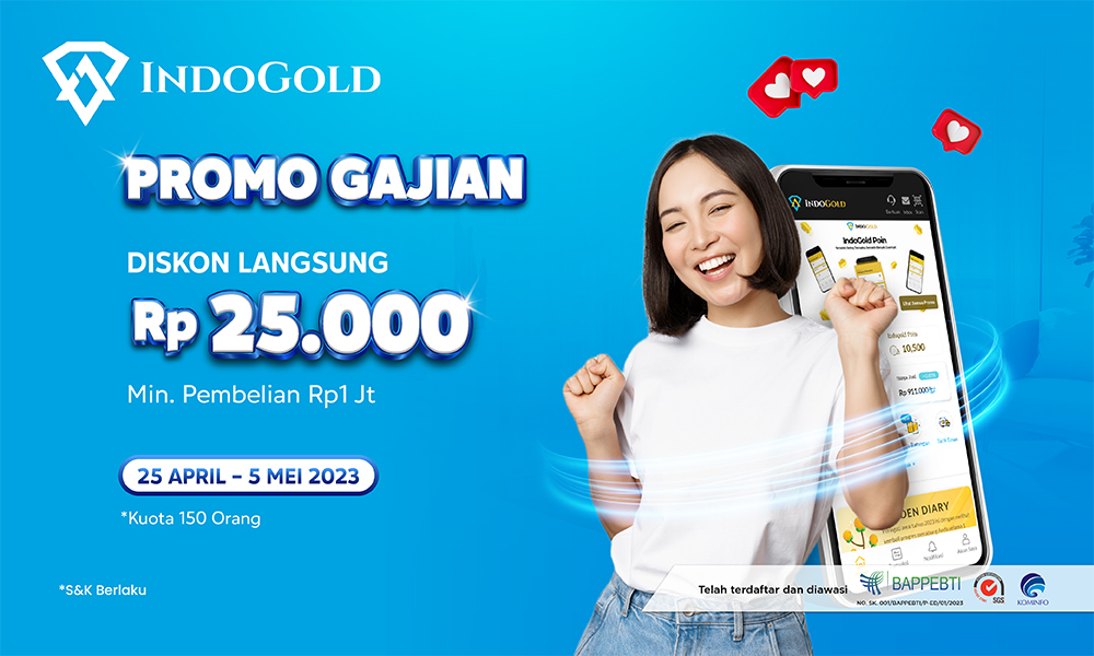 Newsletter IndoGold Promo Gajian April 2023