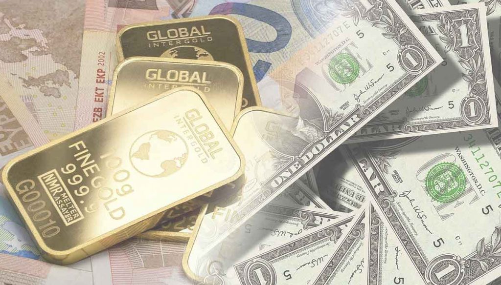Pengaruh harga Emas terhadap mata uang