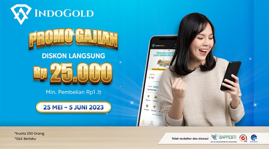 Newsletter IndoGold Promo Gajian Mei 2023