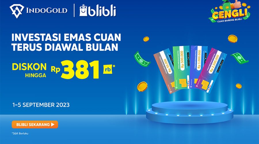 Newsletter blibli Cengli Voucher Digital September 2023