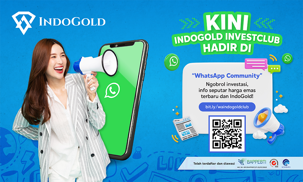 Newsletter IndoGold Investclub Hadir di WhatsApp Community Oktober 2023 2