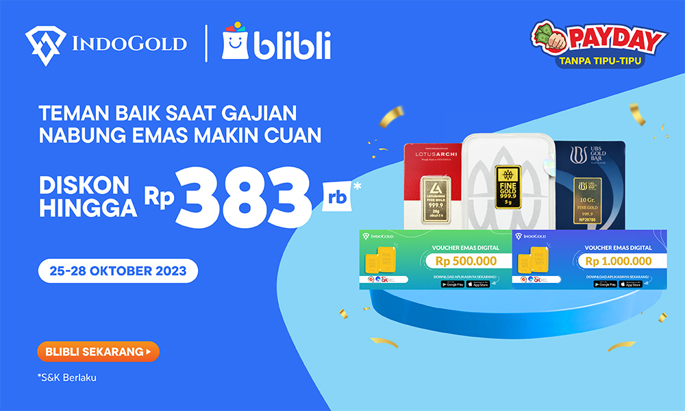 Newsletter blibli BigPayDay Voucher Digital Oktober 2023