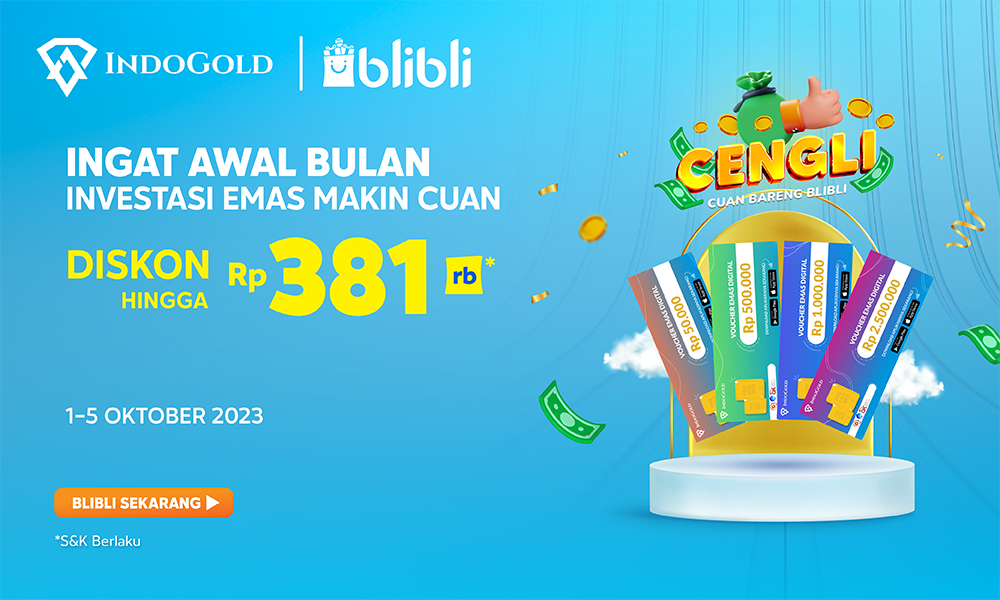 Newsletter blibli Cengli Voucher Digital Oktober 2023