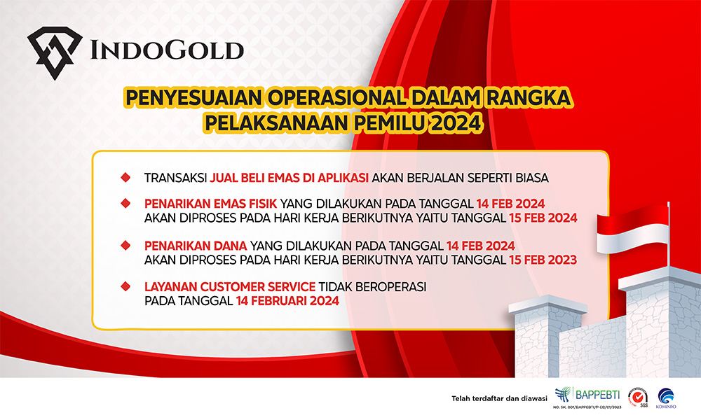 Newsletter IndoGold Libur Dalam Rangka Pemilu 2024 Februari 2024 1