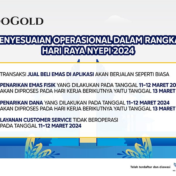 Newsletter IndoGold Libur Hari Raya Nyepi Maret 2024 1