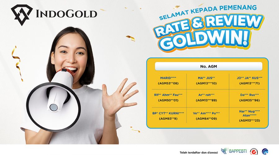 Newsletter IndoGold Pemenang RATE REVIEW Maret 2024