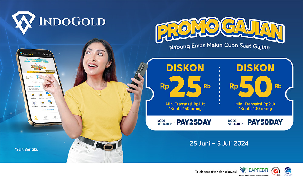 Newsletter IndoGold Promo Gajian Juni 2024