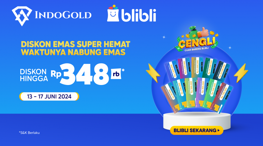 Newsletter blibli Cengli Voucher Digital Juni 2024