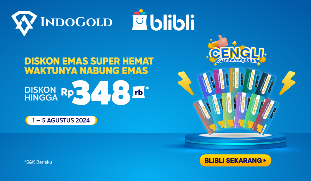 Newsletter blibli cengli Voucher Digital Agustus 2024