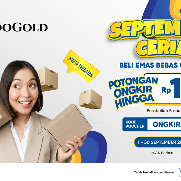 Newsletter IndoGold Spesial Bebas Ongkir September 2024