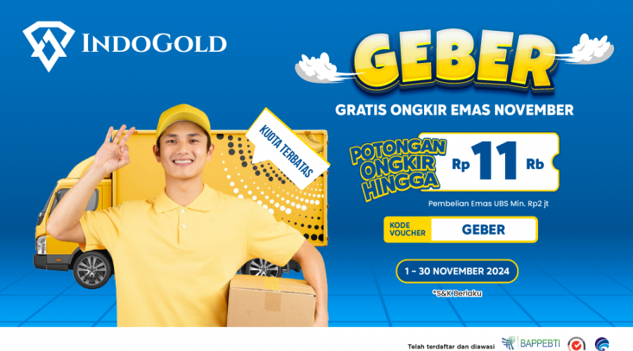 Newsletter IndoGold Spesial Bebas Ongkir Nov 2024