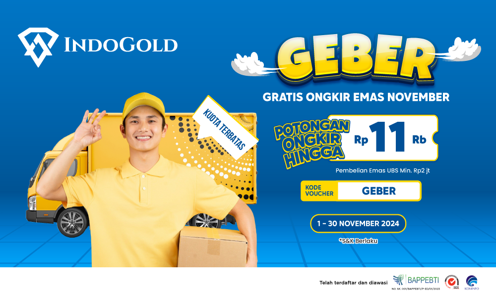 Newsletter IndoGold Spesial Bebas Ongkir Nov 2024