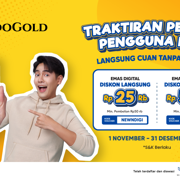 Newsletter IndoGold Voucher Promo New User Nov 2024