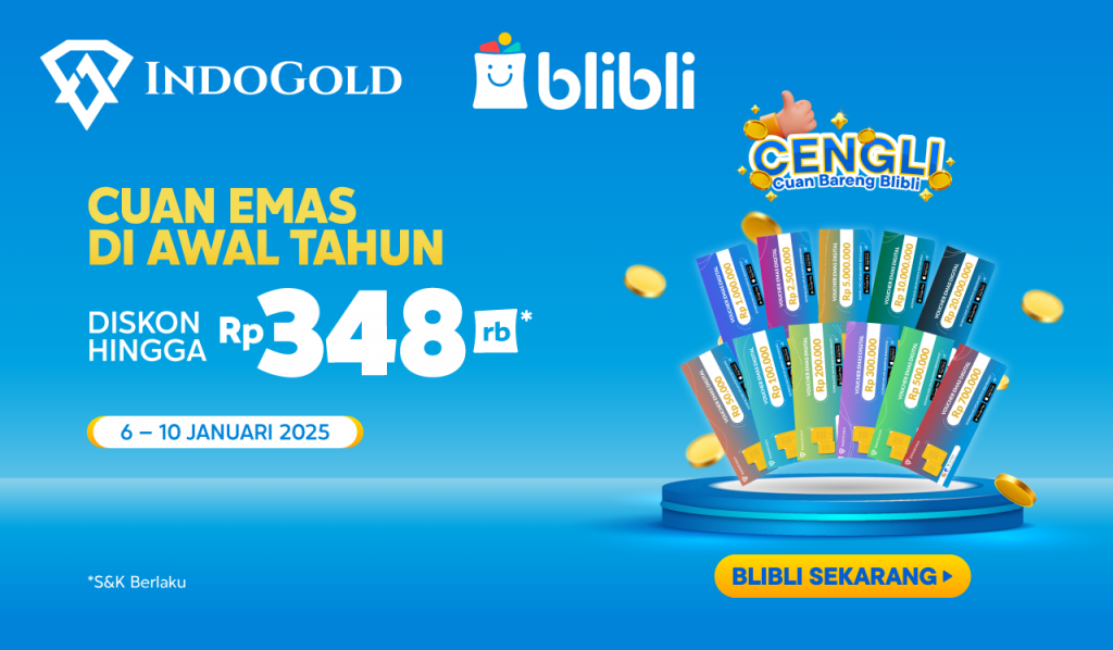 Newsletter blibli cengli Voucher Digital Jan 2025