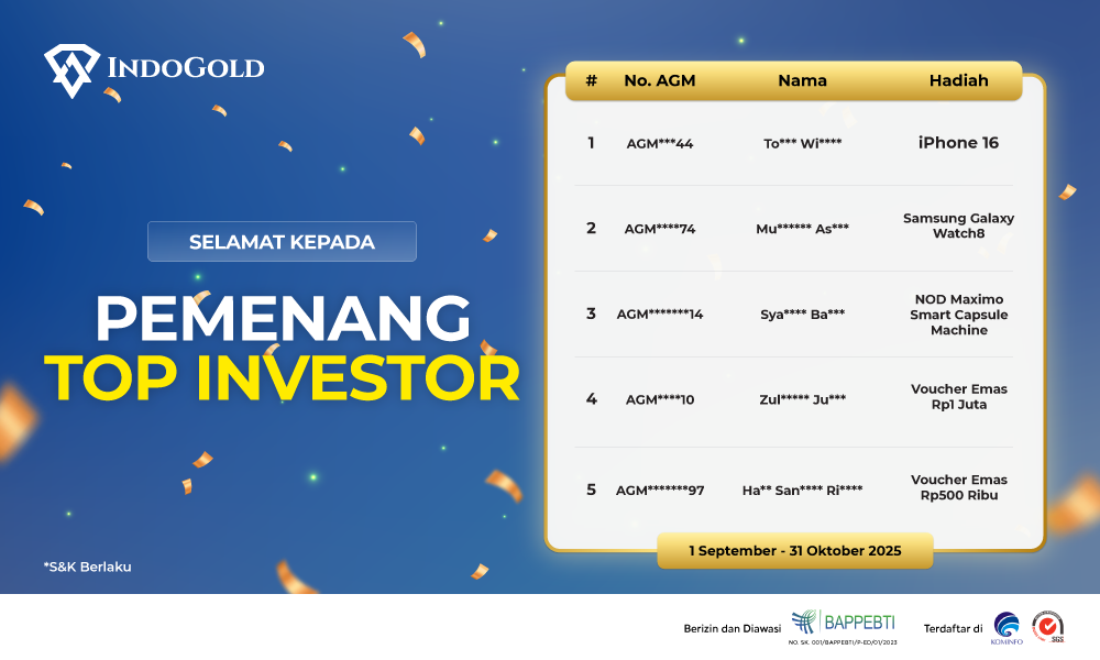 Newsletter pemenang top investor 2025